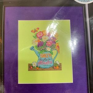 Artiste Counted Stitch” Earth Laughs in Flowers”